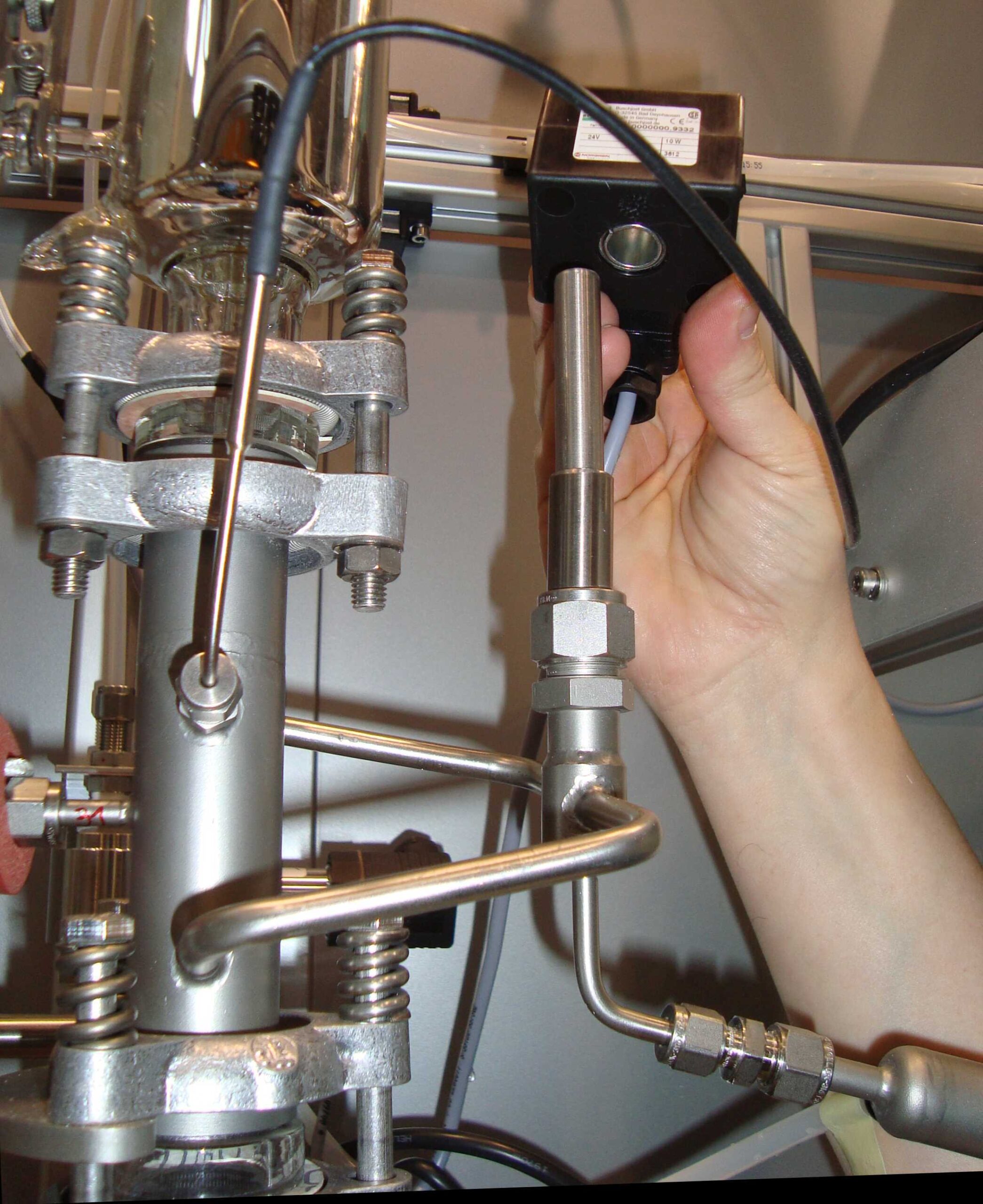 Detail of Machinery in Physics Laboratory