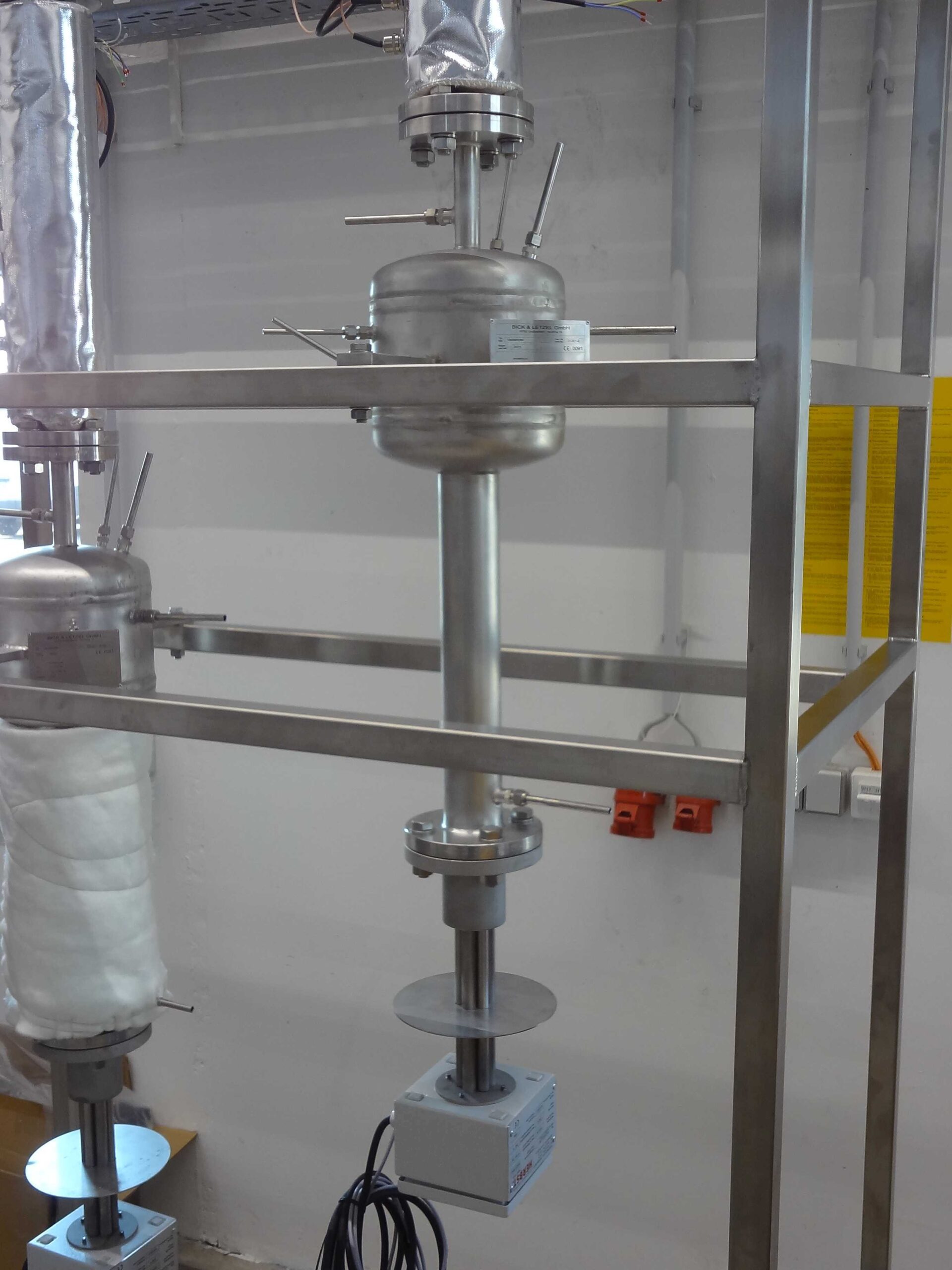 Detail of Machinery in Physics Laboratory
