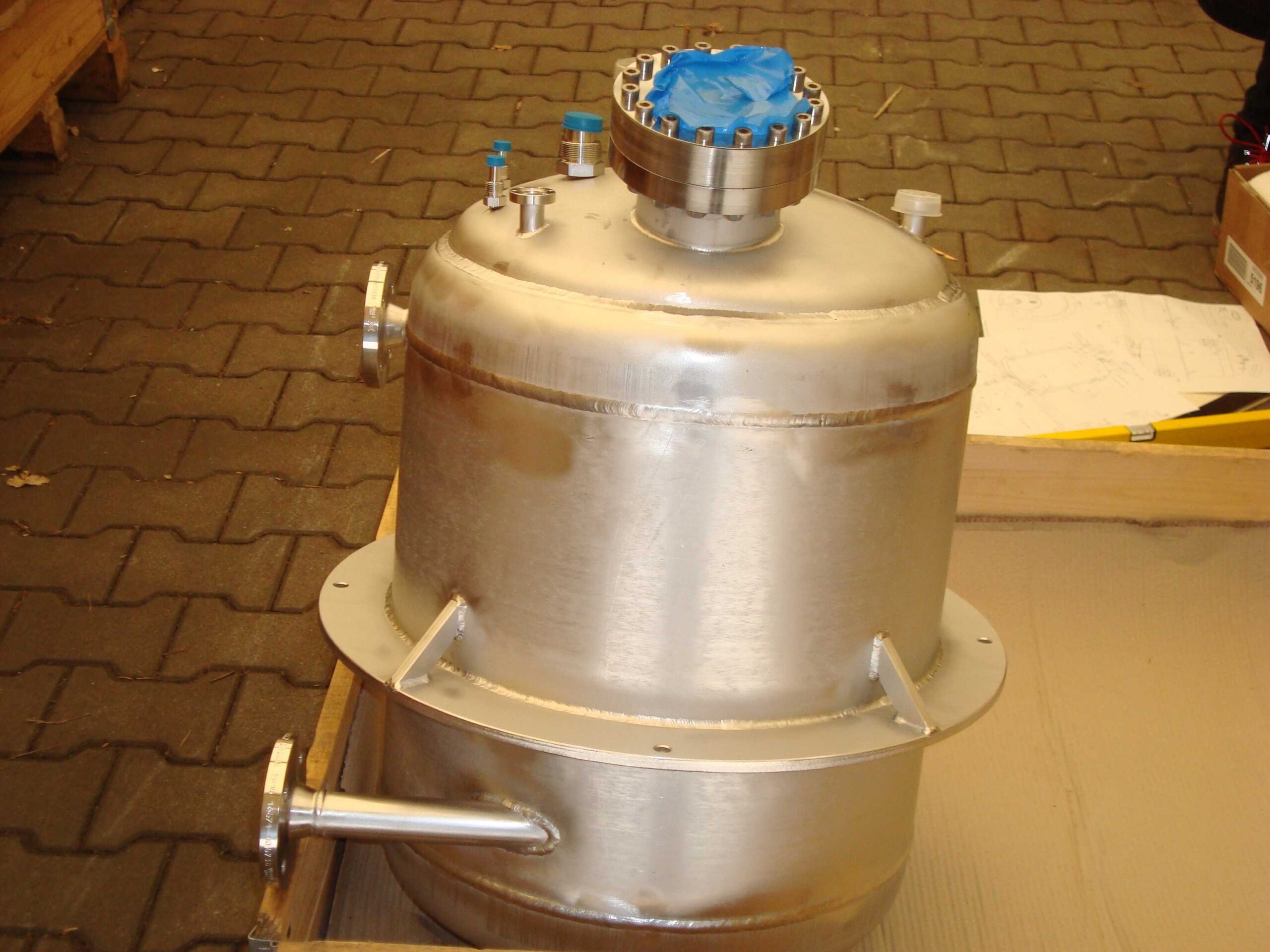 Detail of Machinery in Physics Laboratory