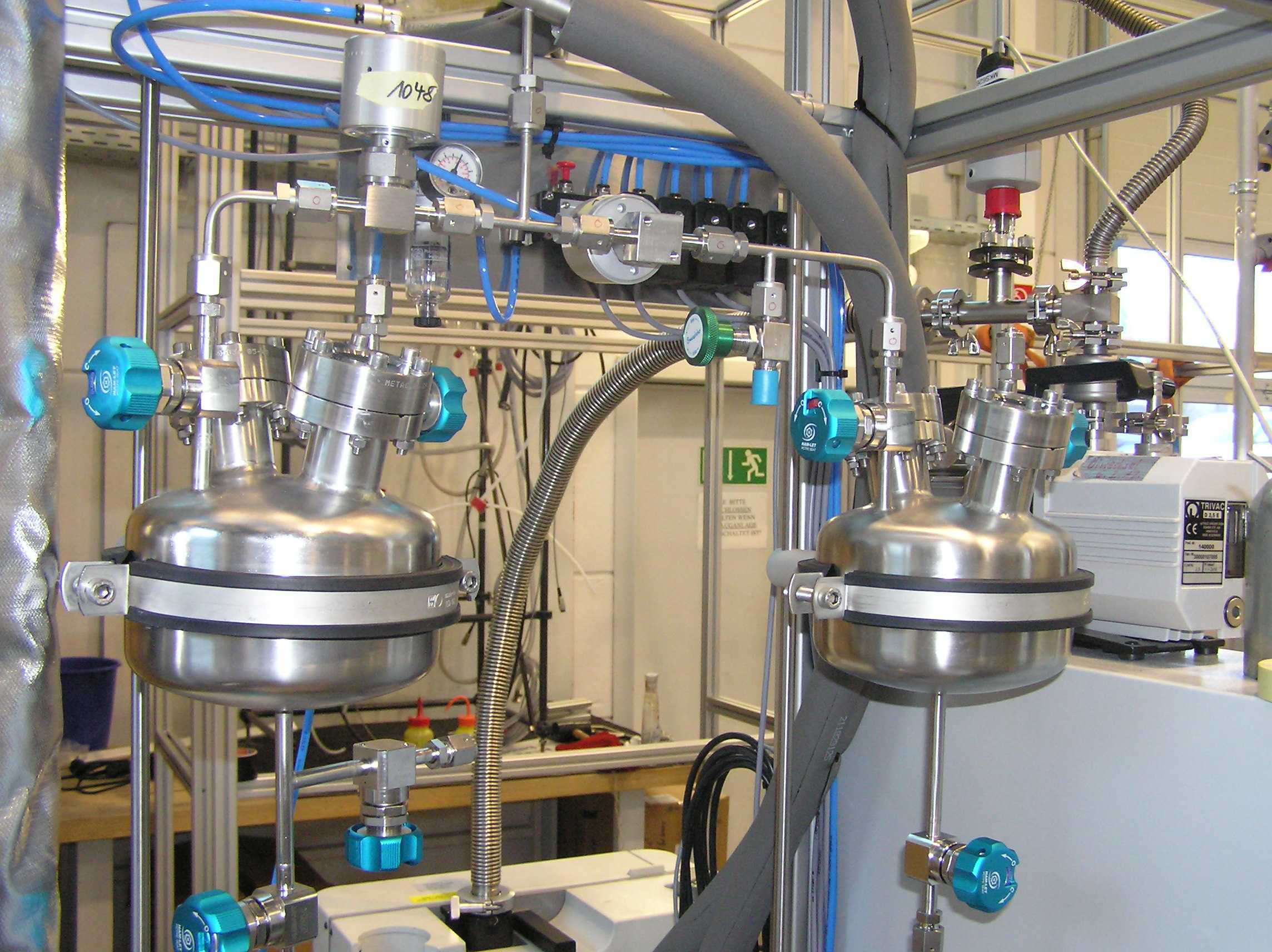 Detail of Machinery in Physics Laboratory