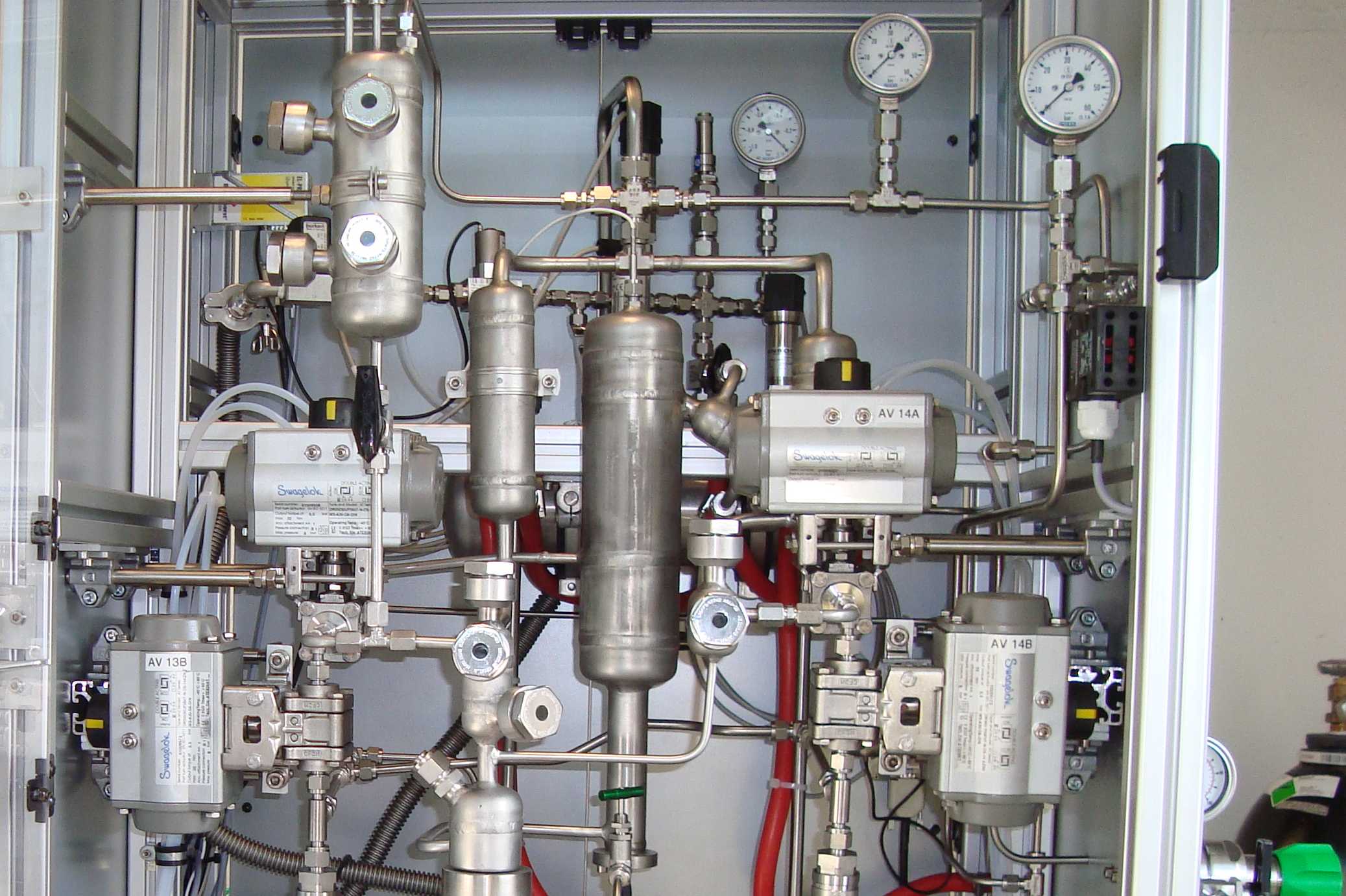 Detail of Machinery in Physics Laboratory